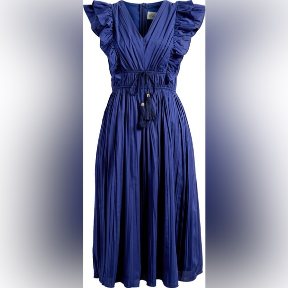 ELIZA J Ruffle Trim Pleat Dress ❤️NWT❤️IN STORES❤️ - Picture 5 of 5